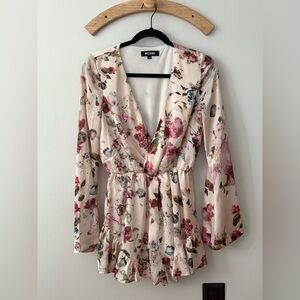 Floral Shorts Jumper